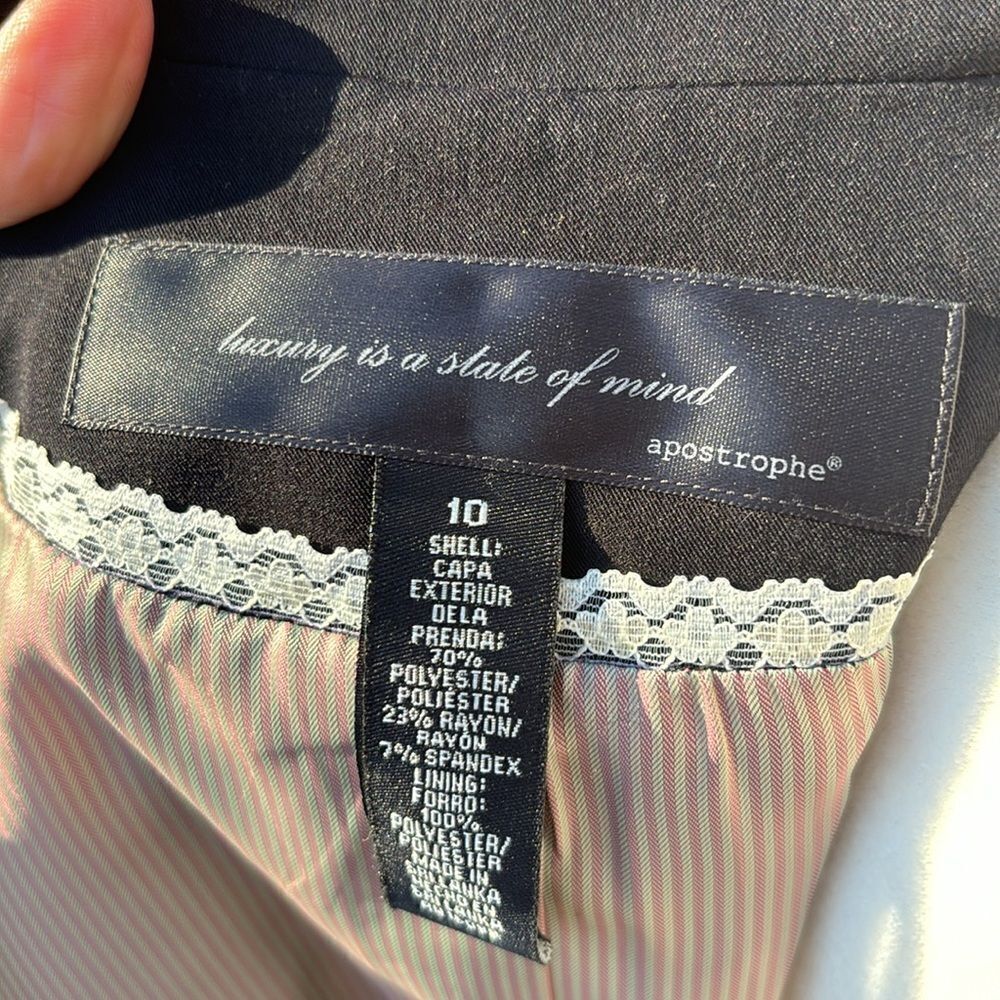 Apostrophe Black blazer - Picture 9 of 13